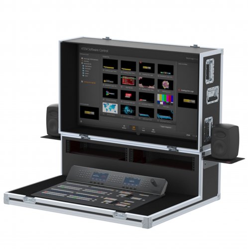 ProX Video Controller Case BMD ATEM 2M/E + Monitor by Santosom