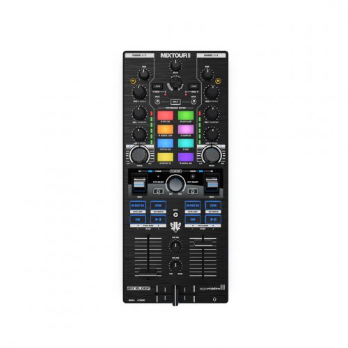 Reloop Mixtour Pro 4-Deck All-In-One Portable DJ Controller