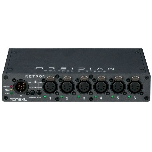 Obsidian Control Netron RDM6XL 6ch DMX / RDM Splitter