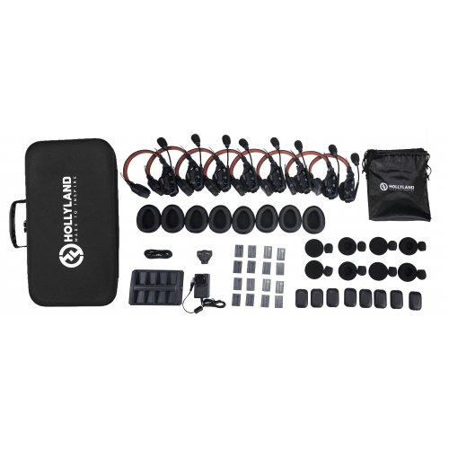 Hollyland Solidcom C1 Pro 8 Person Noise Cancelling Headset Intercom