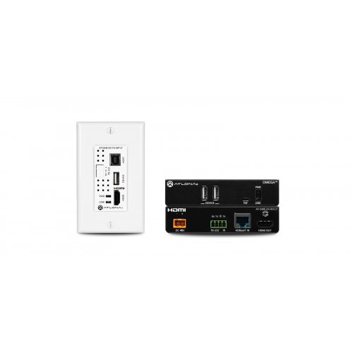 Atlona Wallplate HDBaseT TX/RX for HDMI with USB (70M)