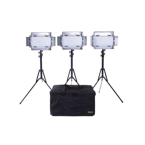 Ikan IB508-v2 Bi-Colour LED Studio Light 3-Point Kit