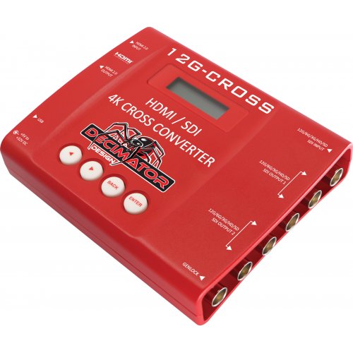 Decimator 12G-CROSS HDMI / SDI 4K Cross Converter