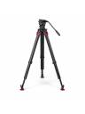 Sachtler System aktiv10 Sideload w/ Flowtech100 Tripod Kit, Mid-Level Spreader