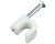 AVShop Cable Clips - White (100pk)