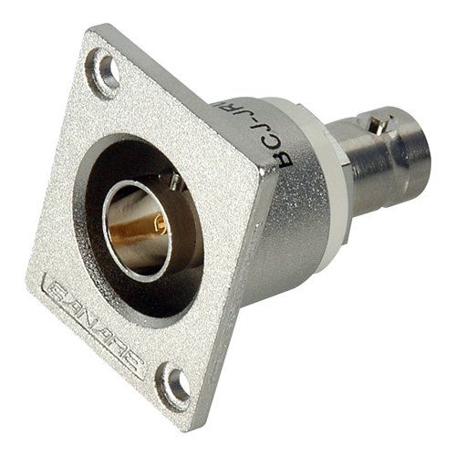 Canare BCJ-JRUK 75 Ohm BNC Bulkhead Connector- Recessed Jack to Jack