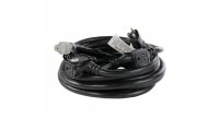 Lex E-String Multi Outlet Extension Cord 25ft w/3 outlets