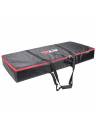 ProX VISTA DJ Booth Facade Table Station w/ Scrim Kit and Travel Bag - White