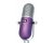 Heil Sound PR 77D Dynamic Studio Mic (Purple)