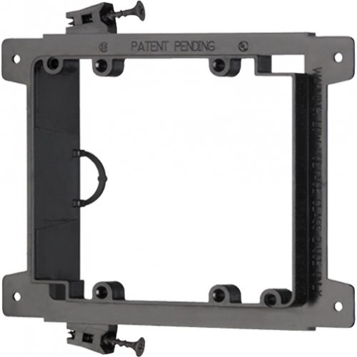 Arlington LVS2 Screw On Low Voltage Mounting Bracket - Double Gang