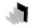AVShop Universal 4U Rear Rack Bracket for Non-Rack-Eared Shelves (Pair)