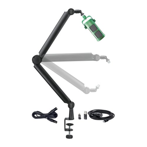 Sontronics Voicecasting Pack w/Podcast Pro Microphone - Green