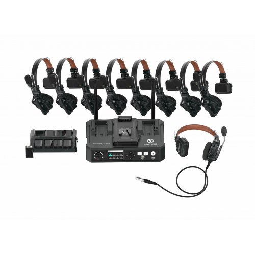 Hollyland Solidcom C1 Pro w/HUB 8 Person Noise Cancelling Headset Intercom