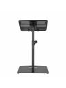 Gravity Universal Laptop Stand w/ Adjustable Pins & Steel Base - Black