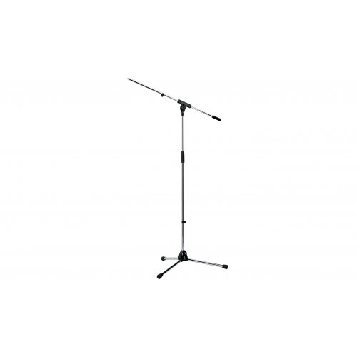 K&M 210/6 Microphone Boom Stand - Chrome