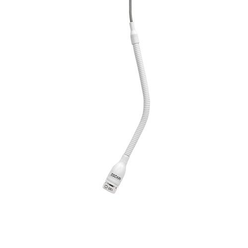 Shure MX202W Microflex Super-Cardioid Overhead Mic w/ In-Line Preamp - White