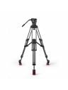 Sachtler FSB 10 MkII 100mm Sideload System w/ ENG 2 CF Tripod, Mid-Lvl Spreader
