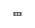 Kramer Wall Plate Insert − Dual Cable Pass−Through