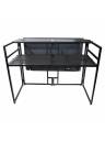 ProX Mesa Media MK2 DJ Facade w/ TV Mount
