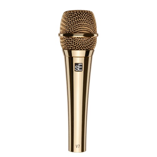 sE Electronics V7 Supercardioid Dynamic Microphone - Gold