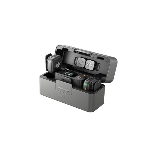 DJI Mic 3 Advanced Mini Wireless Microphone (2 TX + 1 RX + Charging Case)