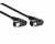 Hosa Right Angle MIDI Cable, 5-pin to 5-pin DIN - 3 Feet