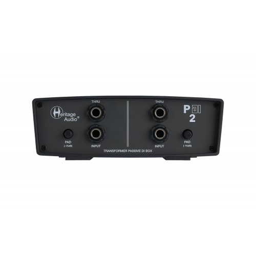Heritage Audio P DI 2 Dual Channel Transformer Passive DI Box
