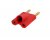 Rean NYS508R Dual Banana Plug - Red