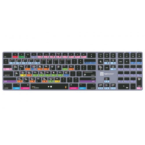 Logickeyboard FL Studio TITAN Wireless Backlit Keyboard - Mac
