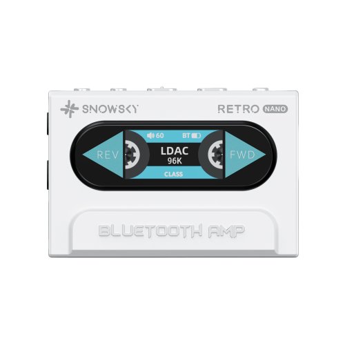 FiiO Retro Nano Bluetooth DAC and Headphone Amplifier - White