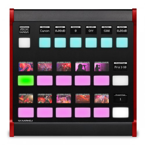 SKAARHOJ Frame Shot Pro w/Blue Pill Inside (Black & Red)