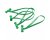 BongoTies Rubber Cable Ties (10-pack) - Green