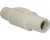 Hubbell Single Pole Camlock Turnaround Female Coupler - White