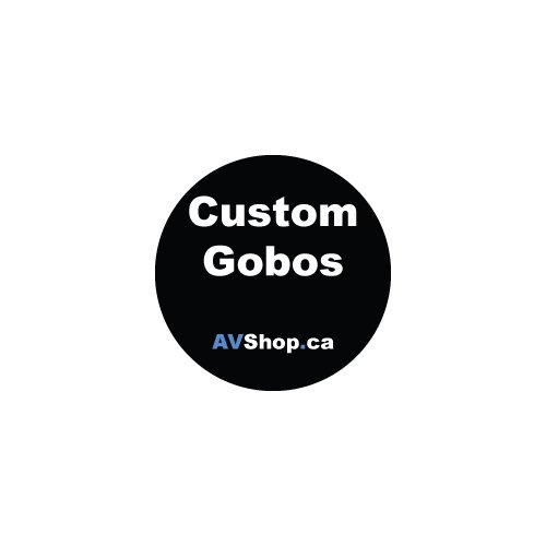 AVShop.ca Custom Gobo - Glass / Single Colour (> 30mm)
