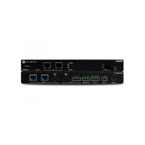 Atlona 3×1 AV Switcher and Receiver with Scaler – Dual HDBaseT Plus HDMI Inputs