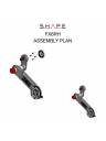 Shape Remote Extension Handle with Cable for Sony FX6