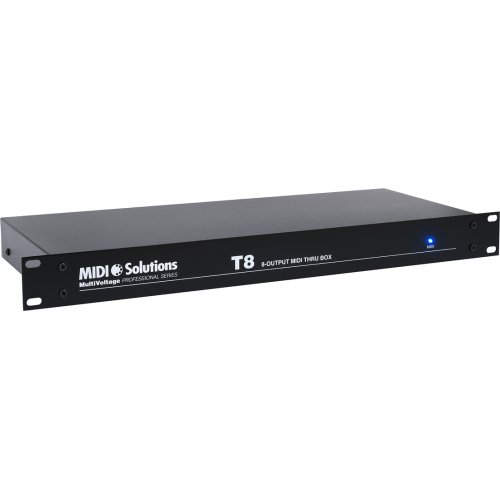 MIDI Solutions MultiVoltage T8 Thru 1-In / 8-Out