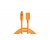 Tether Tools TetherPro USB-C to USB-A Female Adapter - 15ft (Orange)
