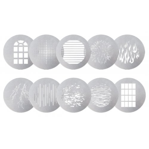 Aputure Spotlight Max 10-Piece Gobo Kit (A-Size)