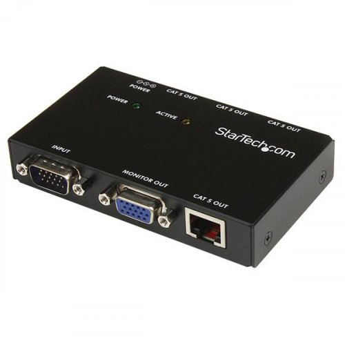 StarTech ST1214T 4 Port VGA Over CAT5 Video Extender Transmitter - 450ft