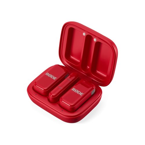 RODE Wireless Micro Dual Wireless Microphone Kit w/ USB-C - Red