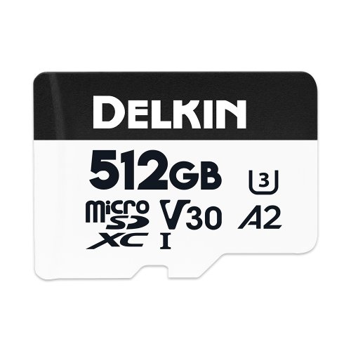 Delkin Devices Hyperspeed A2 UHS-I microSD Memory Card - 512GB