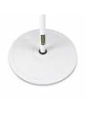Gravity Stands MS 23 Microphone Stand w/ Round Base - White