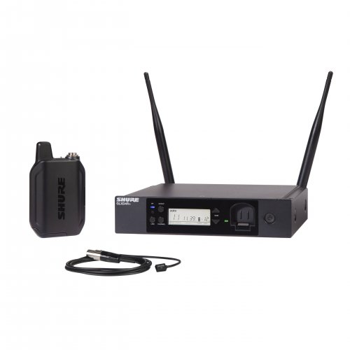 Shure GLXD14R+/93 Wireless Rack System w/ WL93 Lavalier Microphone