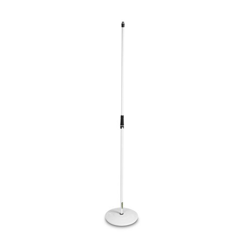 Gravity Stands MS 23 Microphone Stand w/ Round Base - White