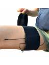 Remote Audio URSA Thigh Strap with Vertical Pouch - Black
