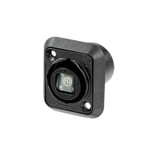 Neutrik NO4FDW-A OpticalCON Quad Panel Mount