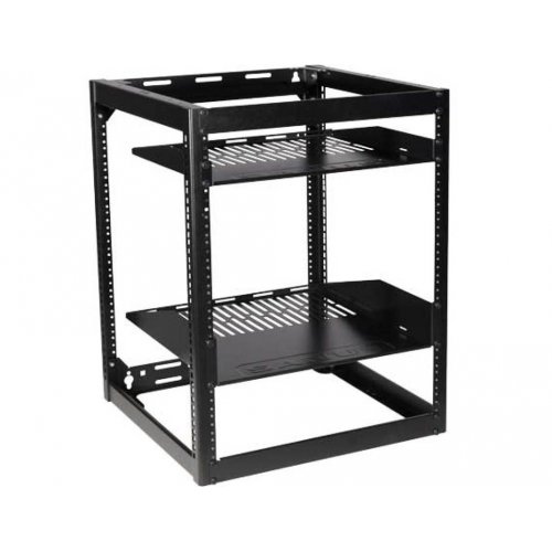 AVShop Stackable Open Frame Network AV Rack - 15U