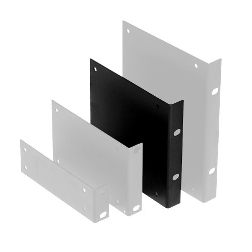 AVShop Universal 3U Rear Rack Bracket for Non-Rack-Eared Shelves (Pair)