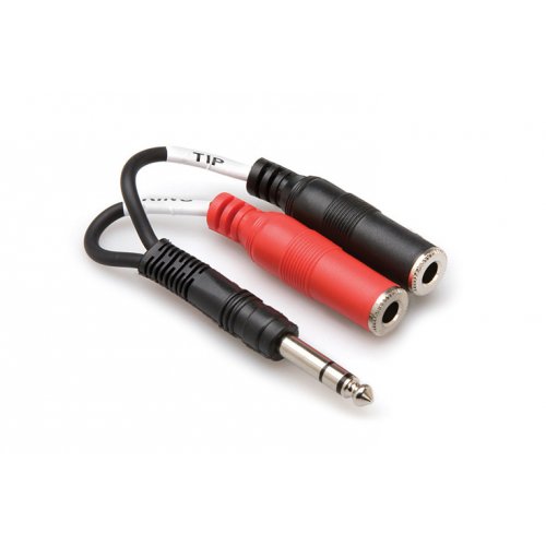 Hosa YPP-117 1/4 in TRS to Dual 1/4 in TSF